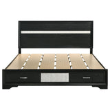 Miranda Panel Platform Storage Bed - Furniture World