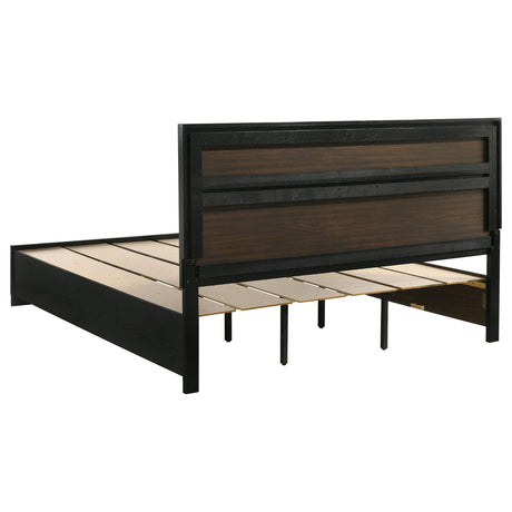 Miranda Panel Platform Storage Bed - Furniture World