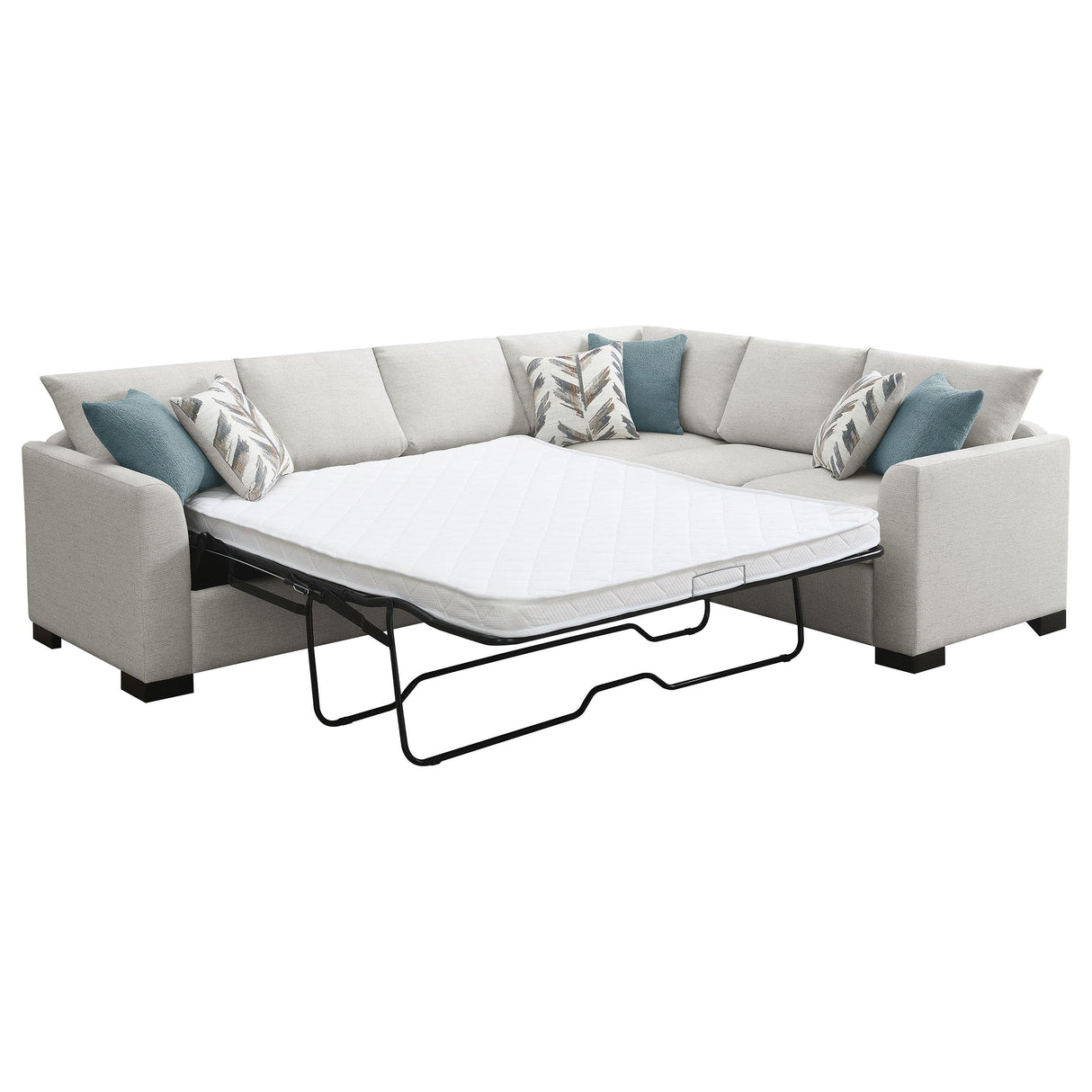 Ashford Fold-Out Sleeper Sectional Sofa - Furniture World