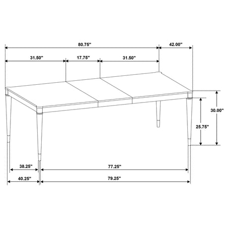Reseda Extension Dining Table - Furniture World