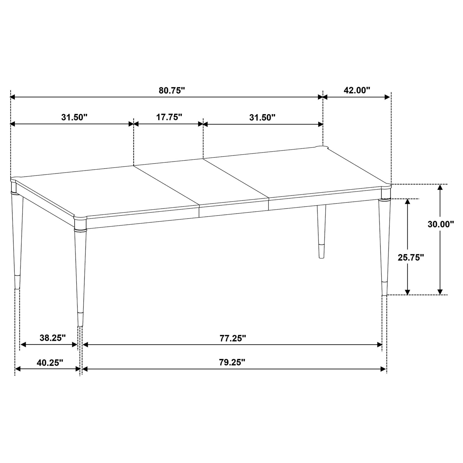 Reseda Extension Dining Table