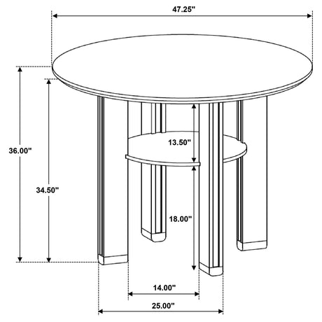 Ottowa Counter Height Dining Set - Furniture World