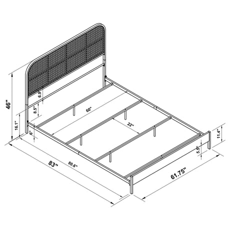 Amherst Panel Bed - Furniture World