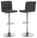 Bellatier Adjustable Height Bar Stool - Furniture World