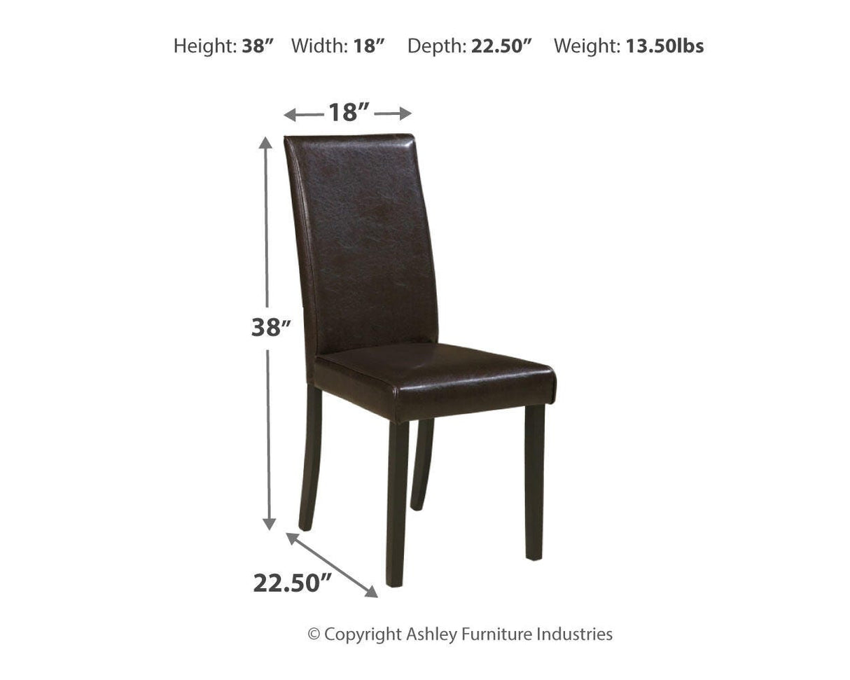 Kimonte Dining Chair Set - Furniture World