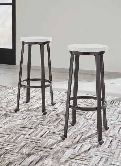 Challiman Bar Height Stool - Furniture World