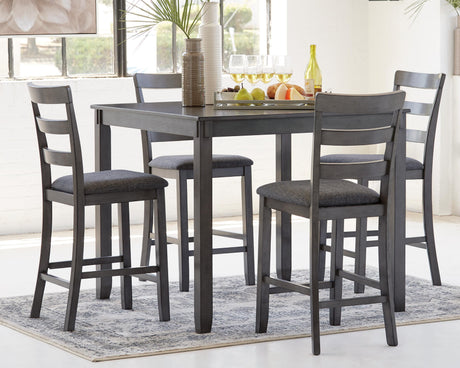 Bridson Counter Height Dining Table and Bar Stools (Set of 5) - Furniture World