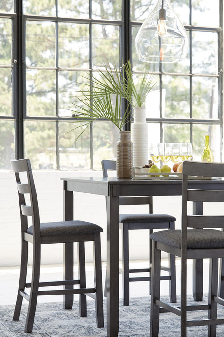 Bridson Counter Height Dining Table and Bar Stools (Set of 5) - Furniture World