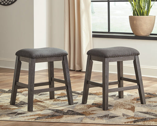 Caitbrook Counter Height Upholstered Bar Stool - Furniture World