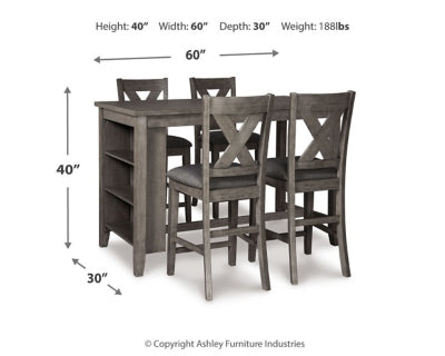 Caitbrook Counter Height Dining Package - Furniture World