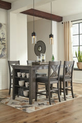 Caitbrook Counter Height Upholstered Bar Stool - Furniture World