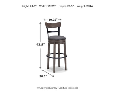 Caitbrook Bar Height Bar Stool - Furniture World