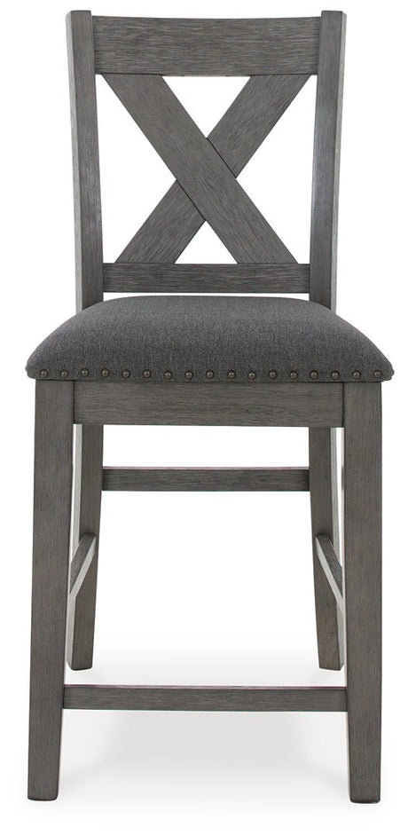 Caitbrook Counter Height Dining Table and Bar Stools (Set of 7) - Furniture World