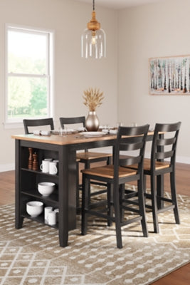 Gesthaven Dining Set - Furniture World