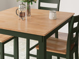 Gesthaven Counter Height Dining Table and 4 Barstools (Set of 5) - Furniture World