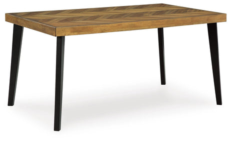 Blondon Dining Table and 6 Chairs (Set of 7) - Furniture World