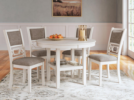 Erinberg Dining Table and 4 Chairs (Set of 5) - Furniture World