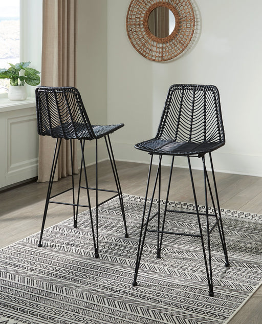 Angentree Bar Height Bar Stool - Furniture World