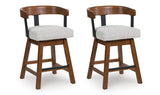 Ralene Counter Height Barstool (Set of 2) - Furniture World