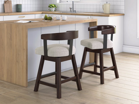 Haddigan Counter Height Barstool (Set of 2) - Furniture World