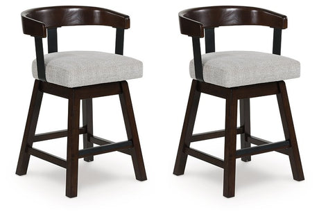 Haddigan Counter Height Barstool (Set of 2) - Furniture World
