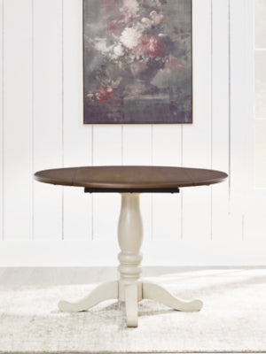 Wirloni Dining Drop Leaf Table - Furniture World