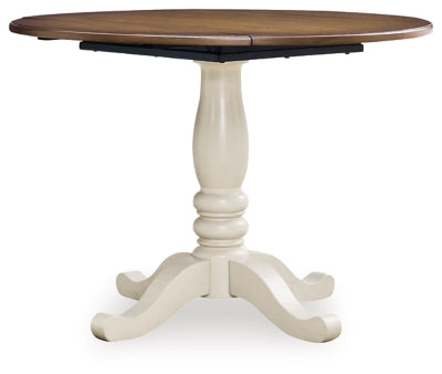 Wirloni Dining Drop Leaf Table - Furniture World