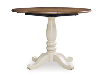 Wirloni Dining Drop Leaf Table - Furniture World