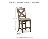 Moriville Counter Height Dining Set - Furniture World