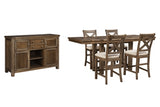Moriville Counter Height Dining Set - Furniture World