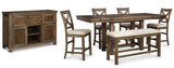 Moriville Counter Height Dining Set - Furniture World