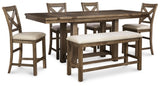Moriville Counter Height Dining Set - Furniture World