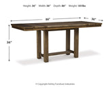 Moriville Counter Height Dining Set - Furniture World