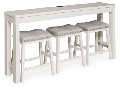 Robbinsdale Counter Height Dining Table and 3 Barstools Set - Furniture World