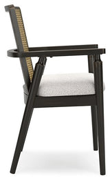 Galliden Dining Arm Chair - Furniture World
