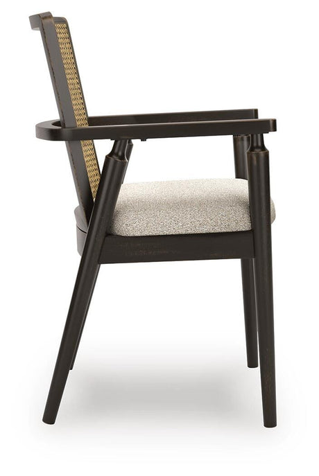 Galliden Dining Arm Chair - Furniture World