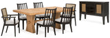 Galliden Dining Room Set - Furniture World