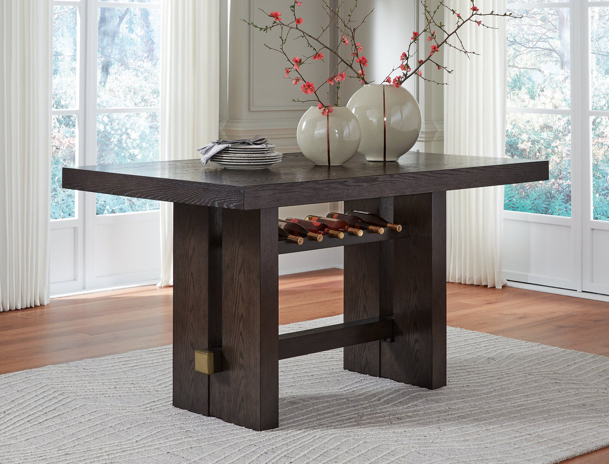 Burkhaus Counter Height Dining Table - Furniture World