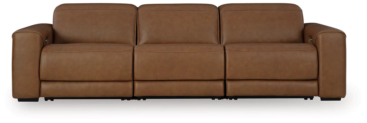 Magic Man Power Reclining Sectional Sofa - Furniture World