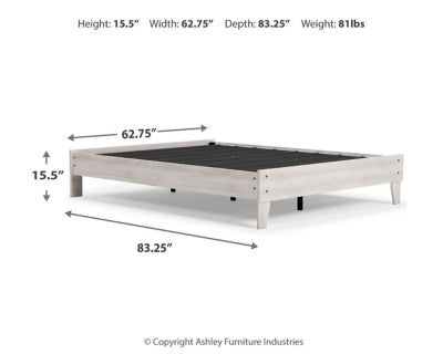 Shawburn Queen Platform Bed - Furniture World