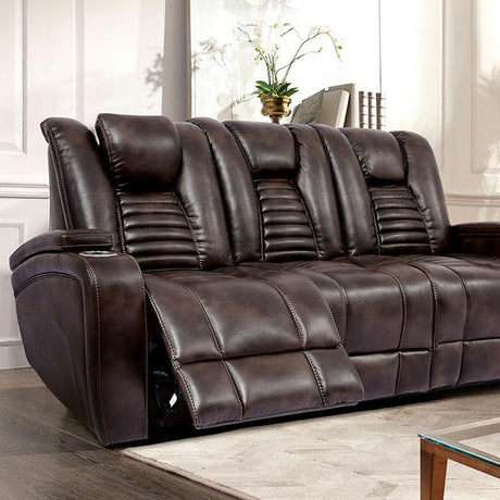ABRIELLE Dual Power Sofa - Furniture World
