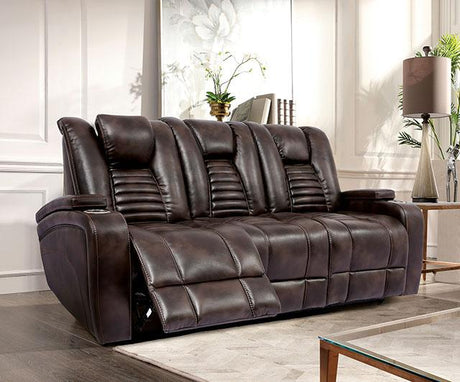 ABRIELLE Dual Power Sofa - Furniture World