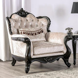 Acapulco Espresso & White Chair - Furniture World