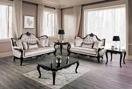 Acapulco Espresso & White Chair - Furniture World