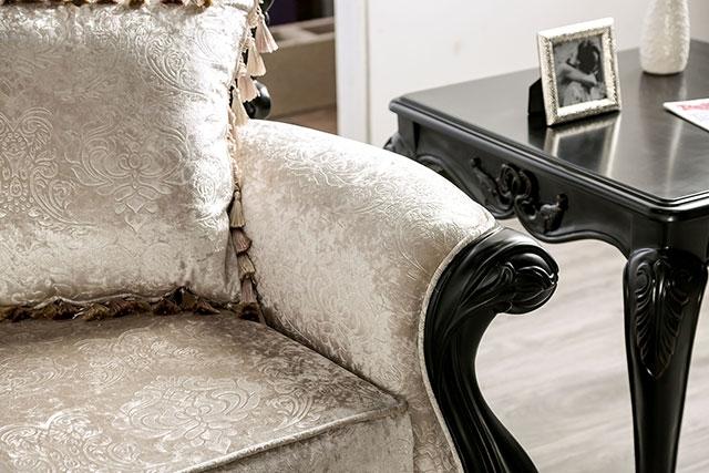 Acapulco Espresso & White Chair - Furniture World