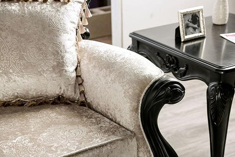 Acapulco Espresso & White Chair - Furniture World
