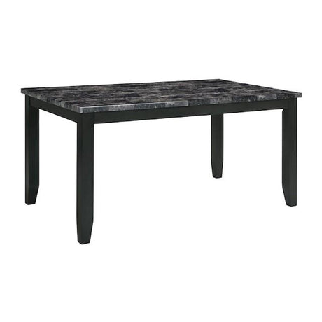 Adia 7 Pc Dinning Table Set Grey & Brown - Furniture World