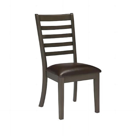 Adia 7 Pc Dinning Table Set Grey & Brown - Furniture World