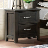 ALAINA Night Stand With USB Plug - Furniture World