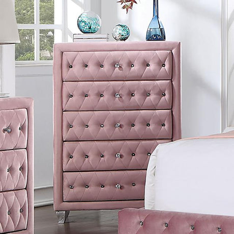 ZOHAR Chest, Pink - Furniture World